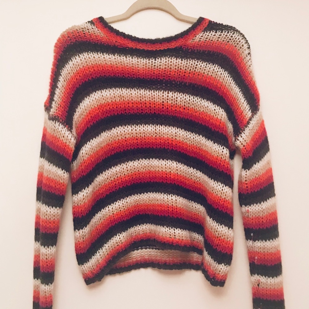Multicolor Striped Sweater